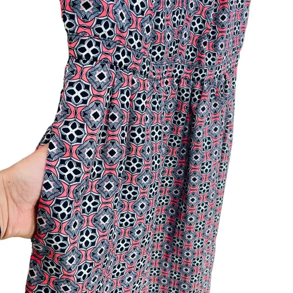 Lot of 2 J. Crew Dresses Size‎ 2 Floral Mini Sundress Pink Purple